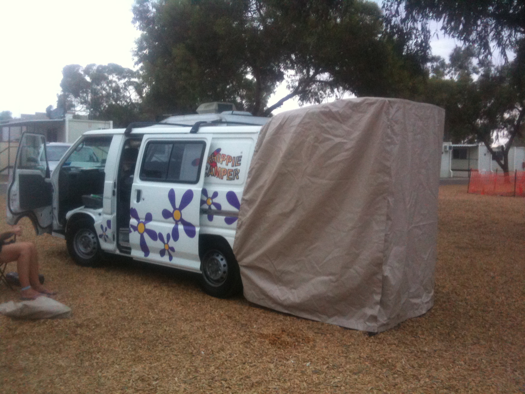 Hippie camper broken hill