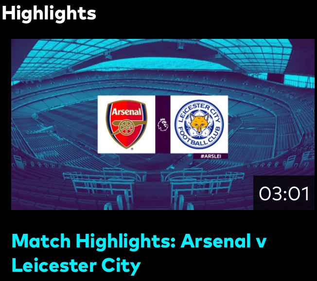 EPL highlights